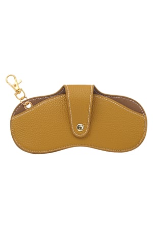 Clip-on sunglasses case - yellow h5 