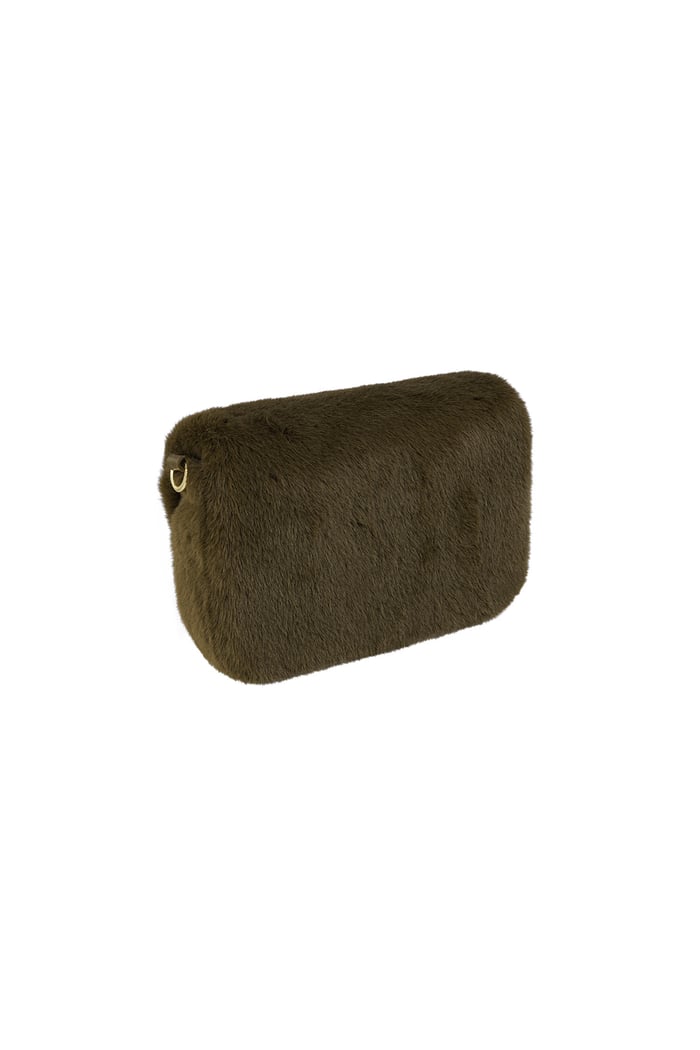 Kuschelige Clutch - Kamel Bild5