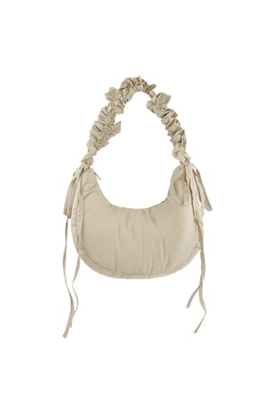 Knotty Circle Bag - White h5 