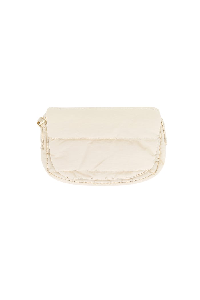 Bag puffy precious - cream 