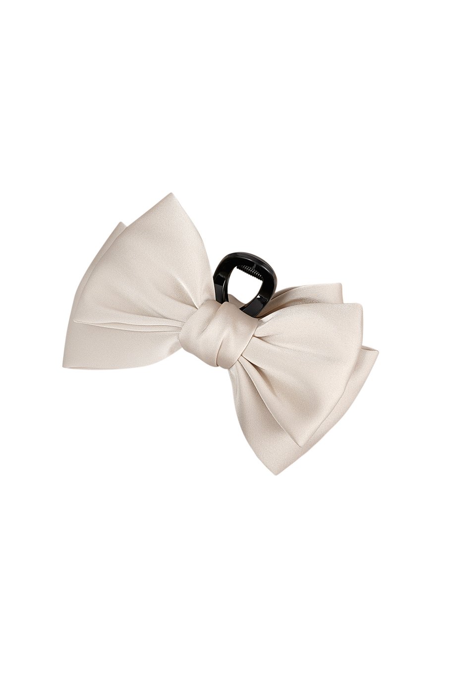 Hair clip bow - black