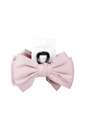 Hair clip bow - pink h5 Picture6