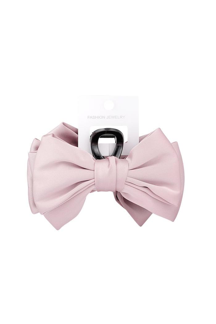 Hair clip bow - pink Picture6