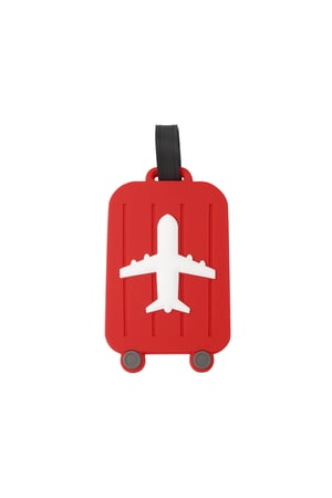 Fly Away suitcase tag - red h5 