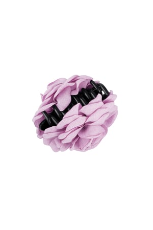 Rose hair clip - lilac h5 Picture4