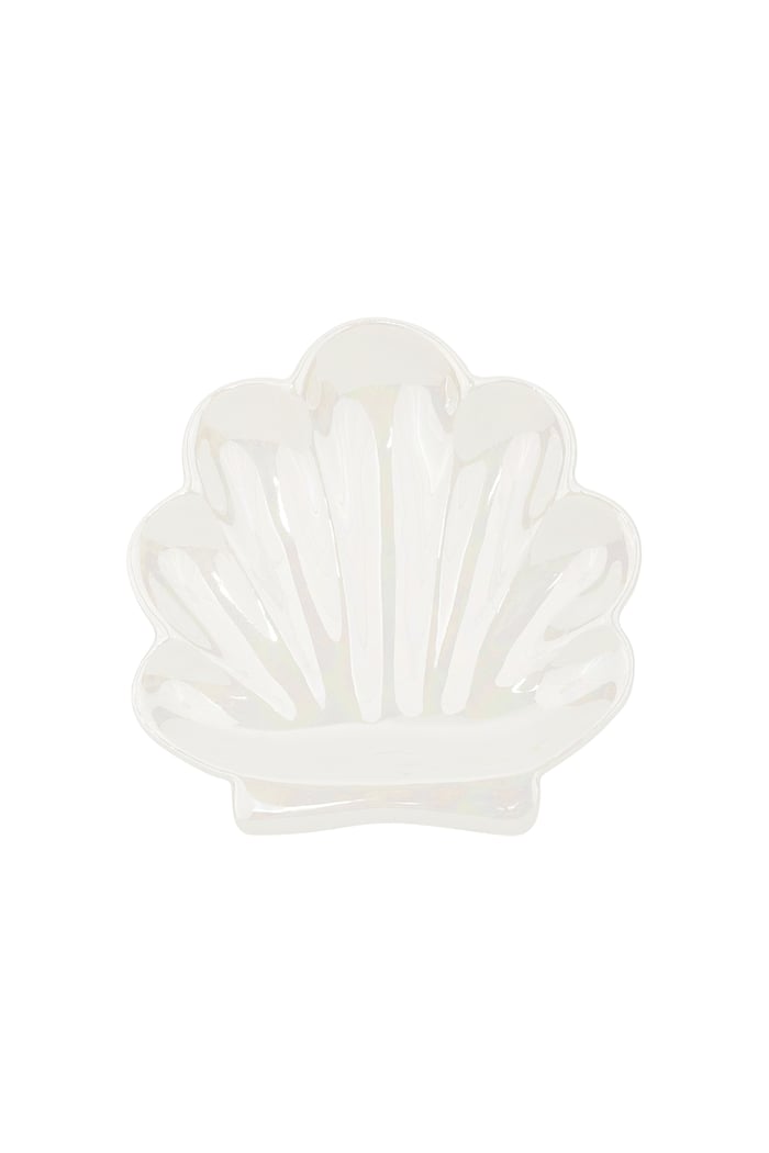 Glass display shell perfection - White 