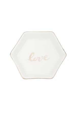 Glass display love catch - White h5 