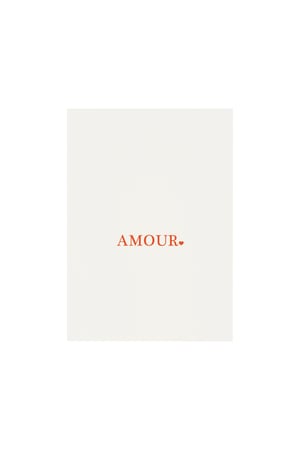 Amour-Karten - Weiß h5 