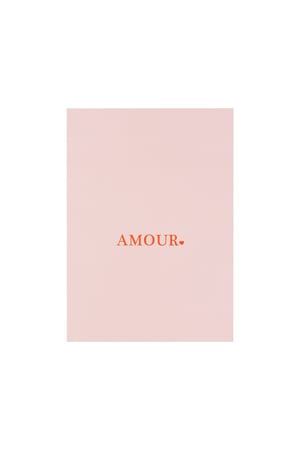 Amour-Karten - Rosa h5 