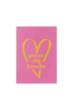 Orange & Pink / You are my favorite cards - Orange pink Picture2