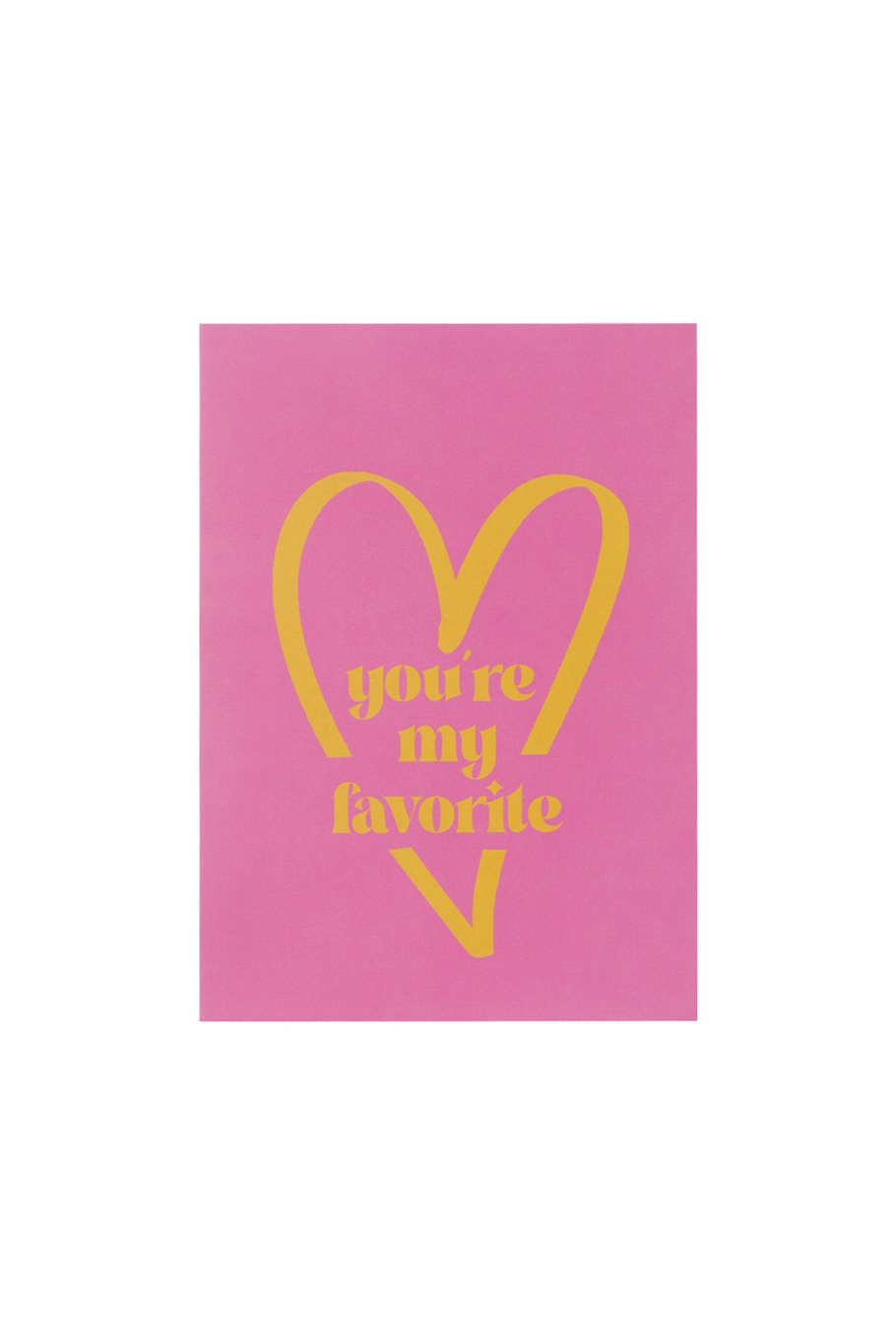 You are my favorite cards - Off white