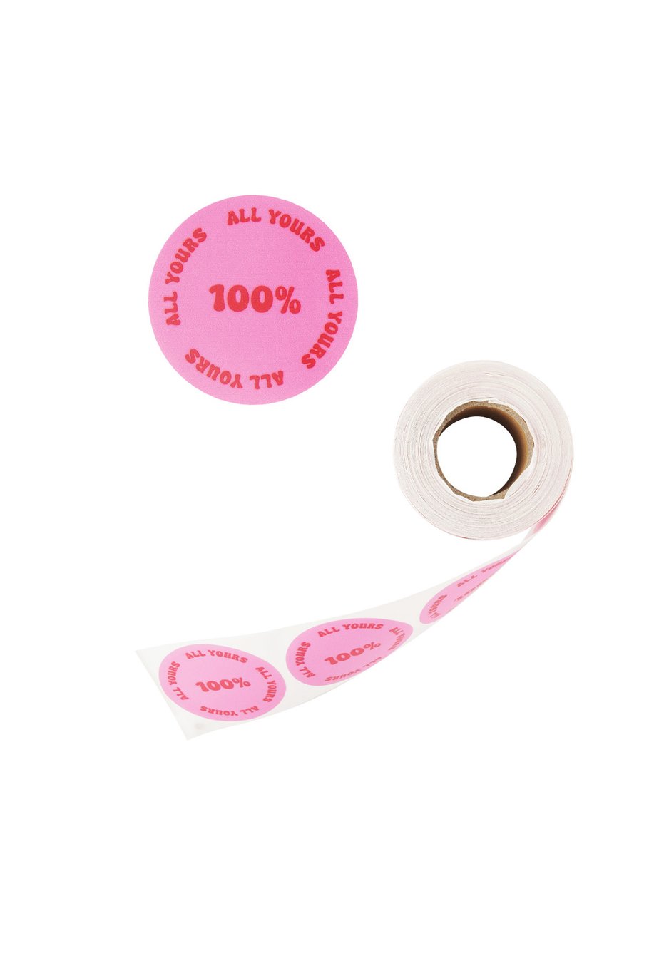 Stickers 100% all yours - Fuchsia