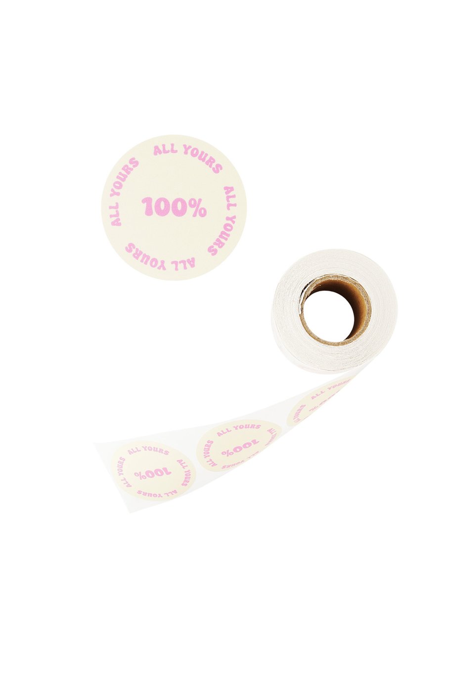 Stickers 100% all yours - Beige