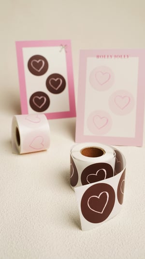 Stickers heart - Pink h5 Picture2