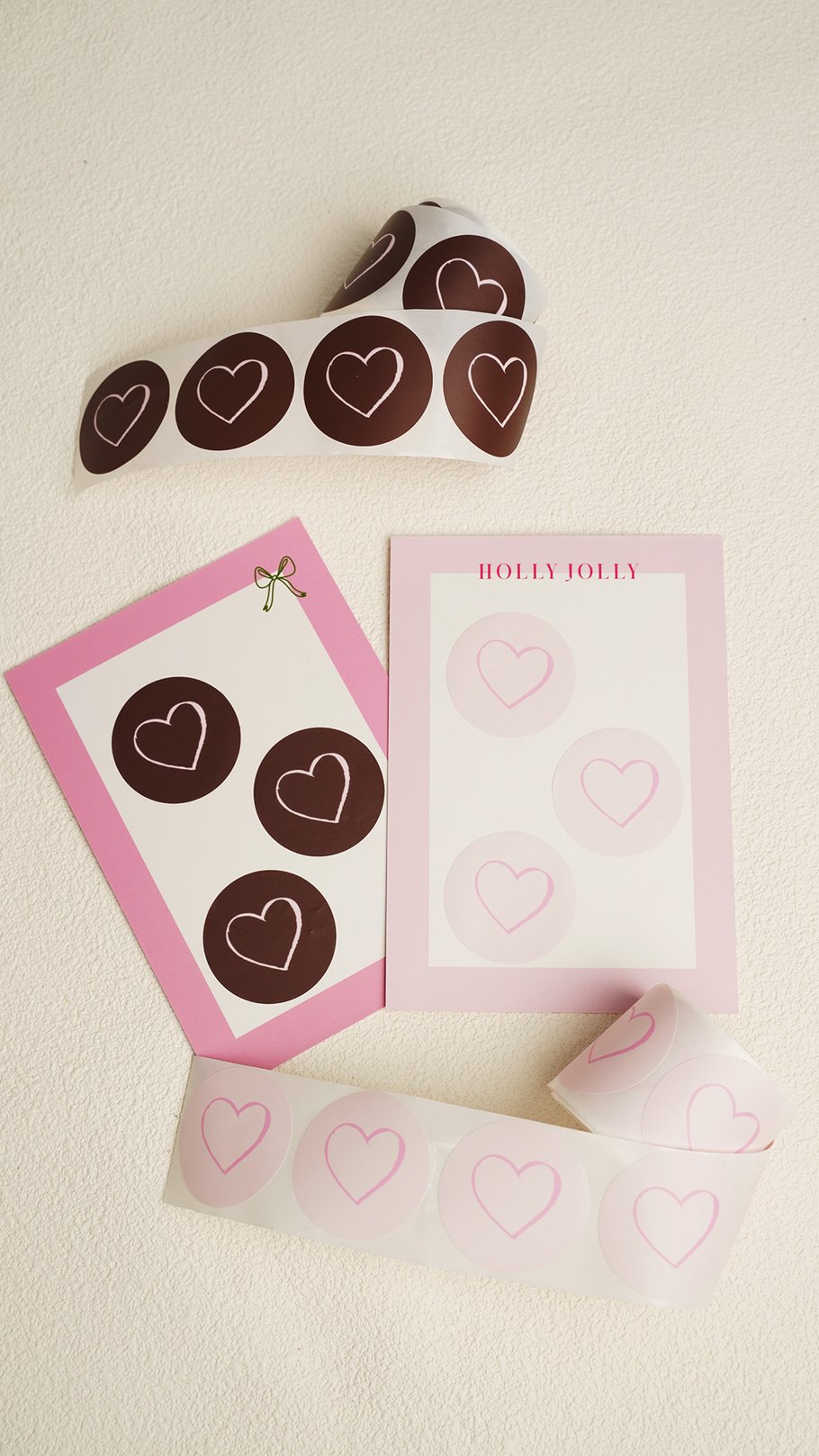 Stickers heart - Brown h5Picture2