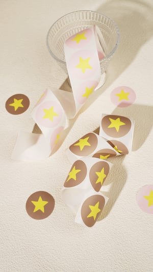 Stickers star - Yellow h5 Picture2