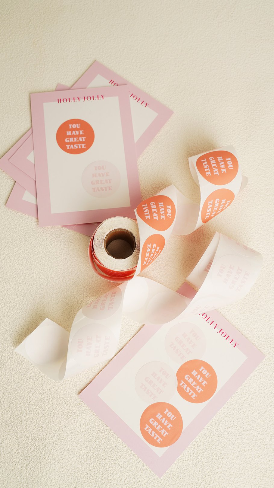 Stickers you have great taste - Pale pink h5Picture2