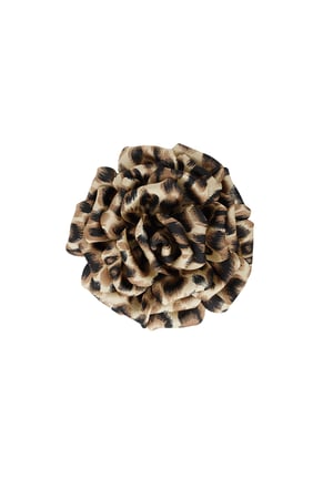 Wild elegance brooch/hair clip - beige h5 