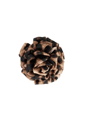 Wild elegance brooch/ hair clip - brown h5 