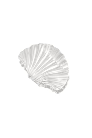 Shell hair clip - Silver Color color h5 