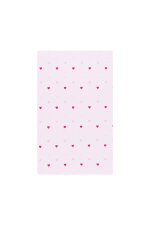 Tissue paper romantic hearts - Pink and rose h5 