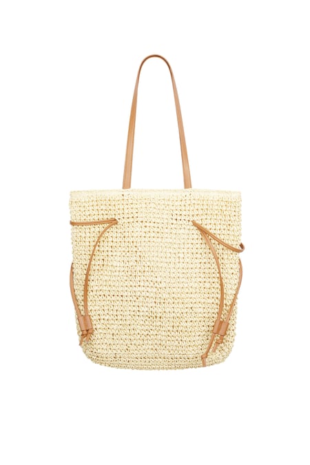 Beach Babe beach bag - off white 2