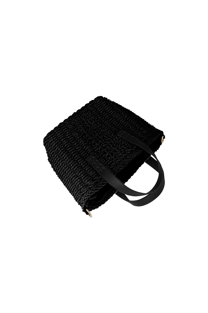 Basic shoulder bag - Black Picture5