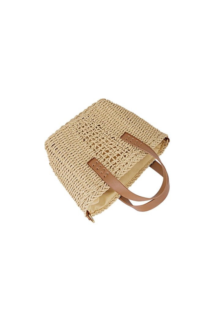 Basic shoulder bag - Beige Picture4