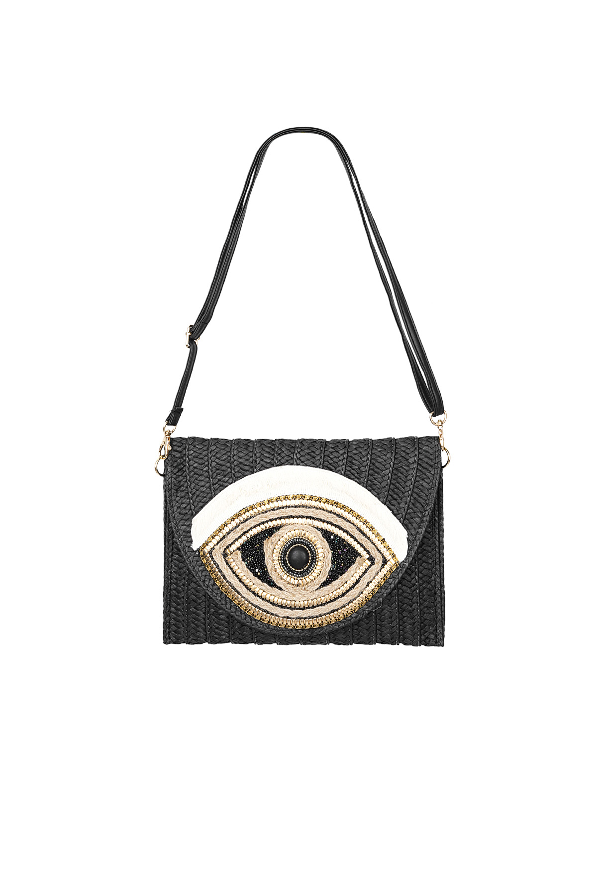 All Eyes on You this Summer bag - black