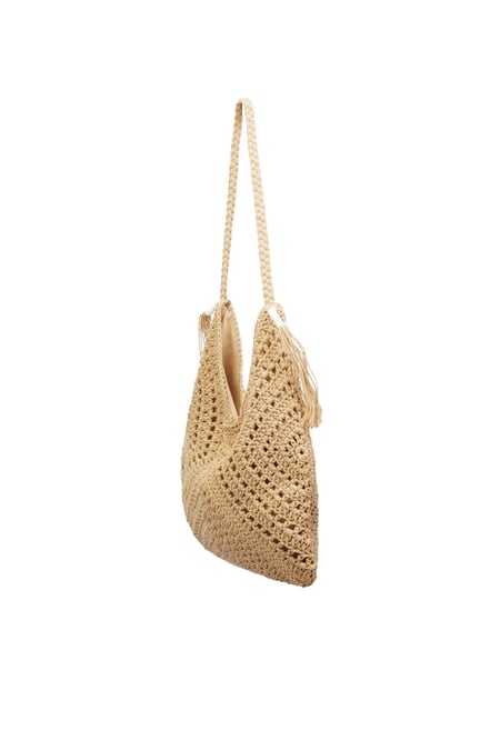 French Riviera beach bag - beige