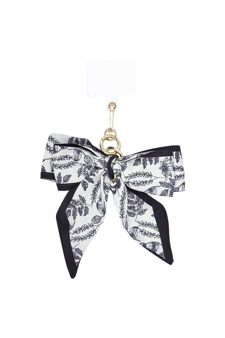 Phone cord bow perfection-Dark blue 2