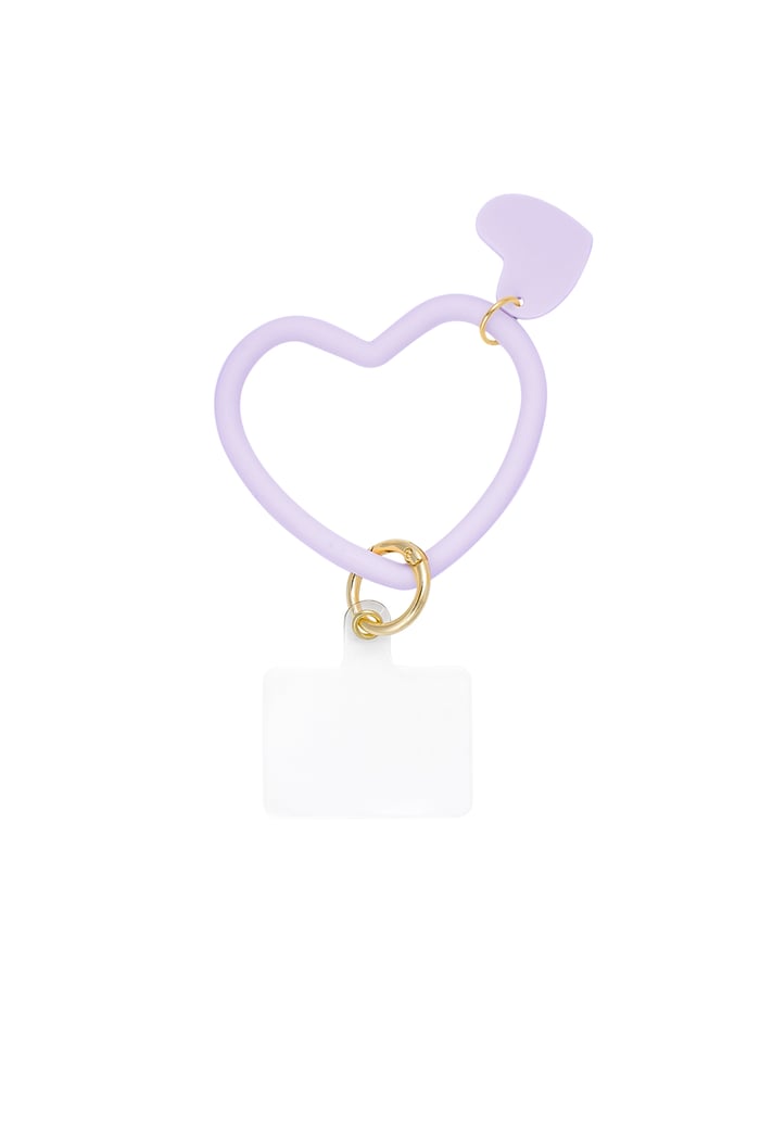 Phone accessory love link-Purple 