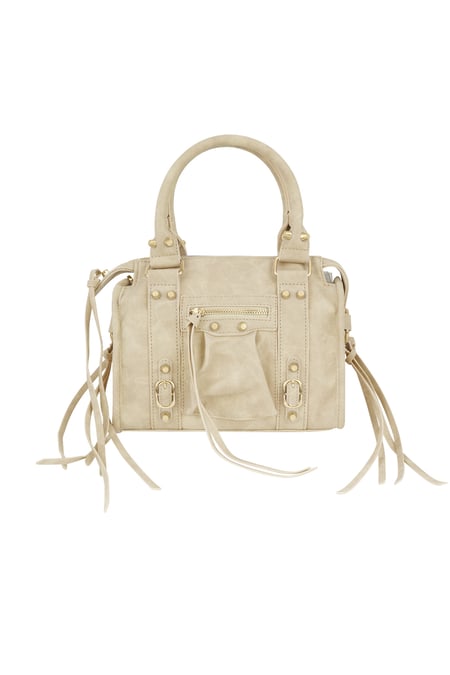 Spring Accent Fringe Bag - beige 2