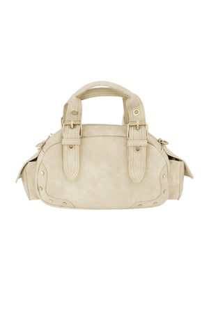 Trendy IT Girl tas - beige h5 