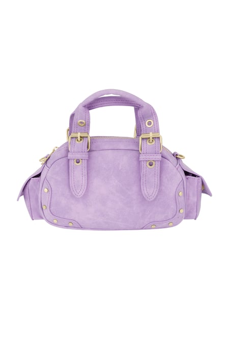 Trendy IT Girl bag - purple