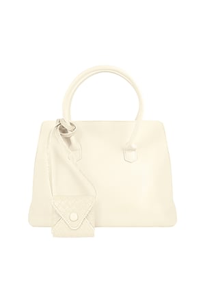 La mia borsa Essentials - bianco sporco h5 