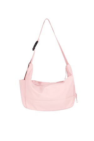 Bolso bandolera con compartimentos - rosa h5 Imagen4