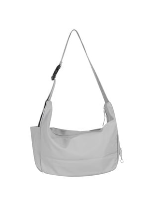 Sac bandoulière avec compartiments - gris h5 Image4