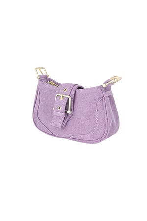 Sac coloré avec détail boucle - violet h5 Image4