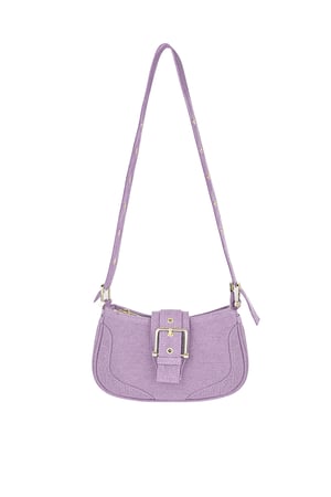 Sac coloré avec détail boucle - violet h5 