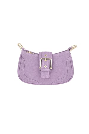 Sac coloré avec détail boucle - violet h5 Image3