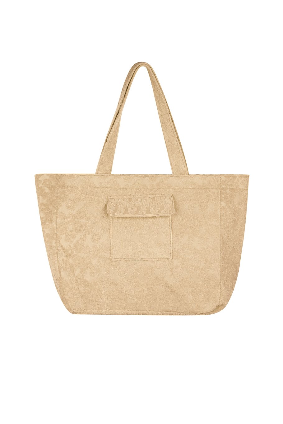 Large flower girl bag - Pink