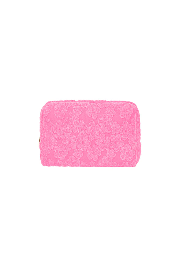 Flower girl make-up bag - Pink