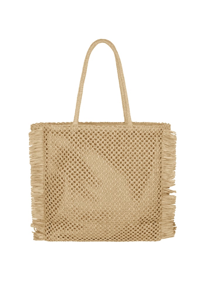 Amour Beach Please Sun Kissed Beach bag - Beige Picture3