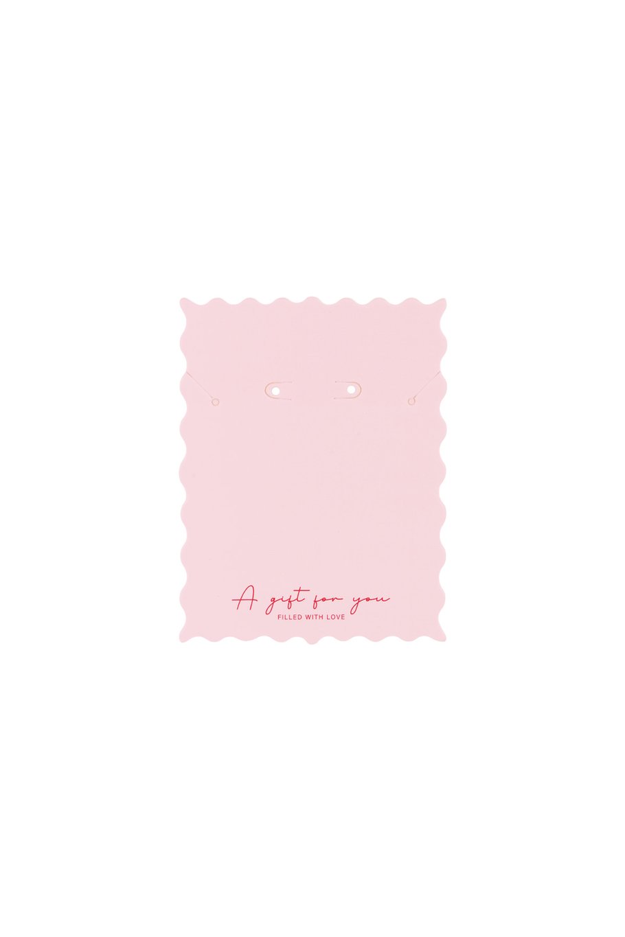 A gift for you Packaging cards - Pink