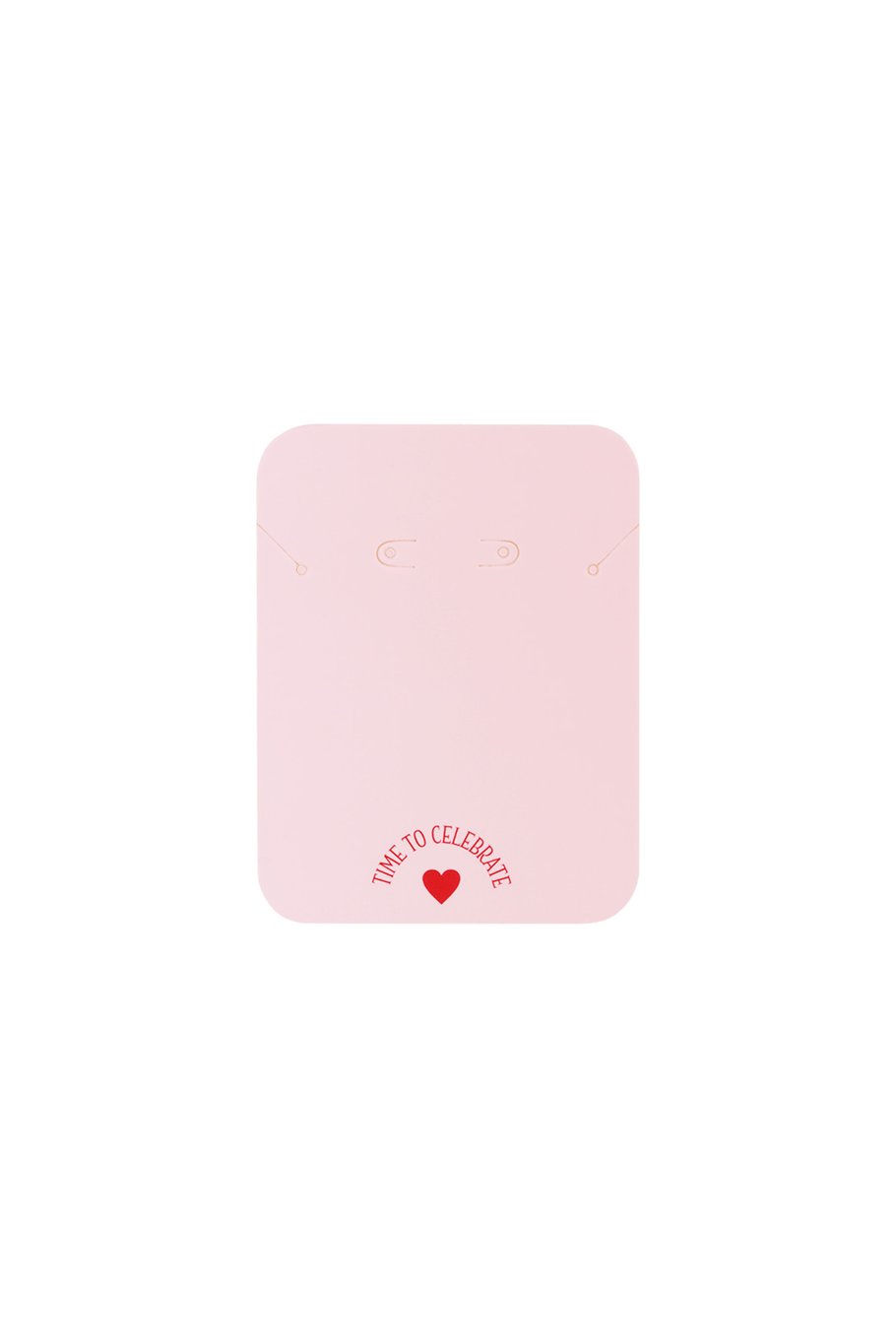 Time to celebrate Packaging cards - Pink