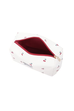 Toiletry bag cherries - White h5 Picture3