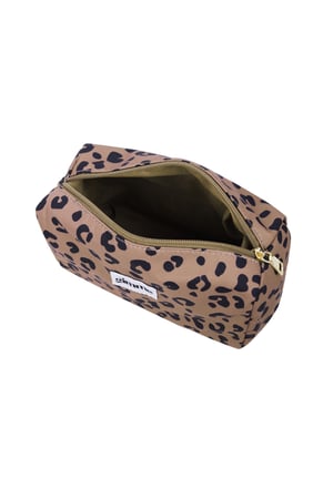 Make-up bag leopard print - Brown h5 Picture2