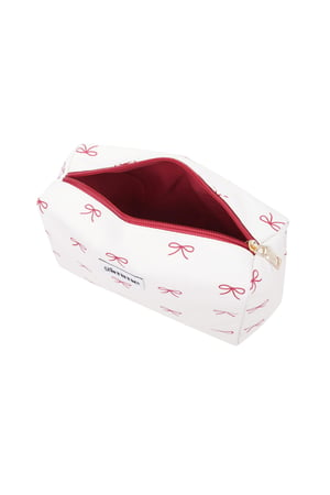 Make-up bag bows - White h5 Picture2