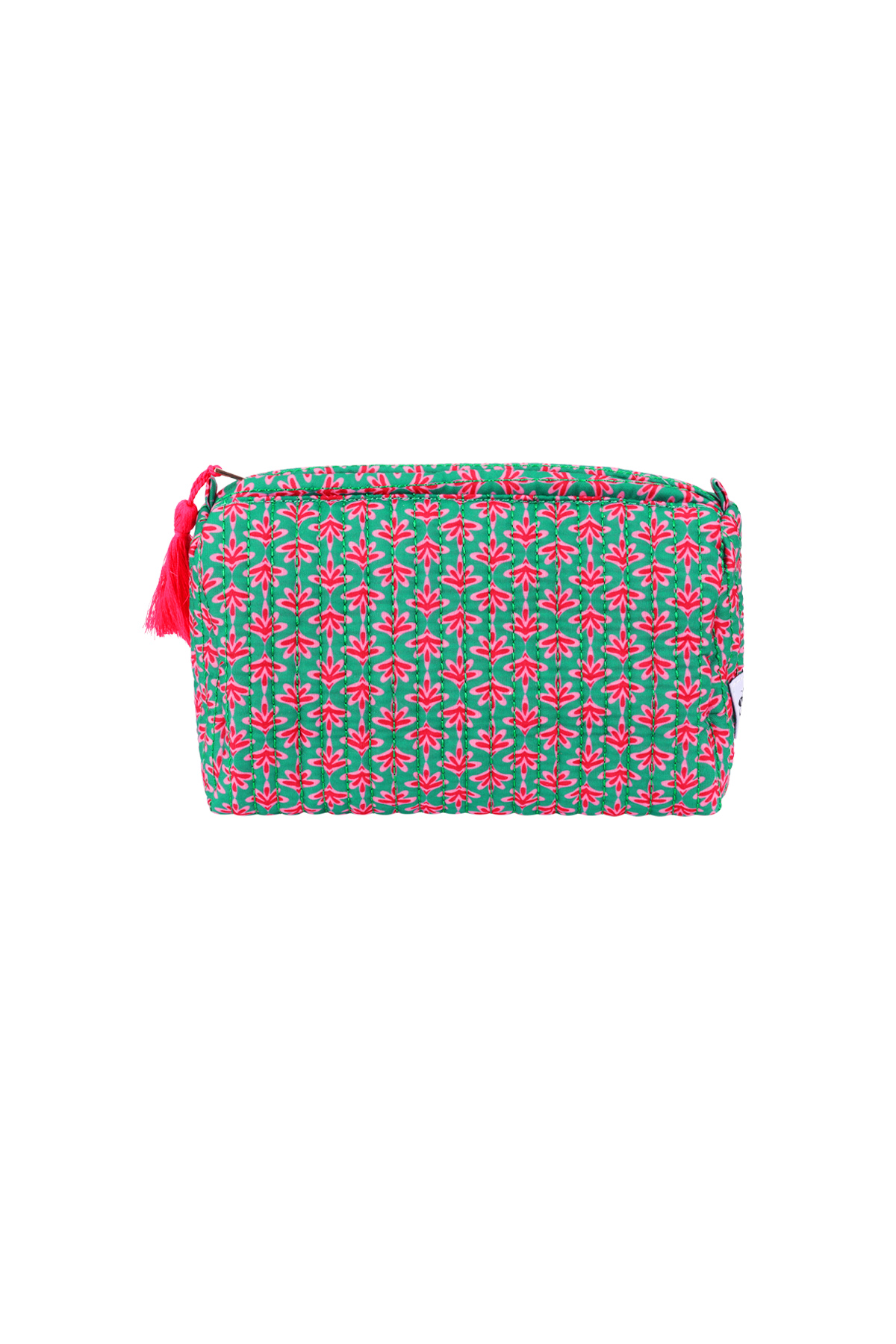 Floral makeup bag big